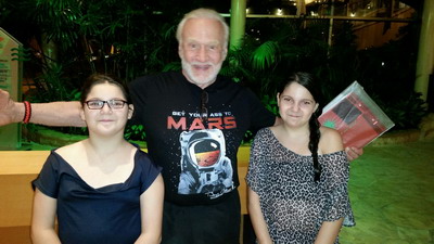 with Buzz Aldrin