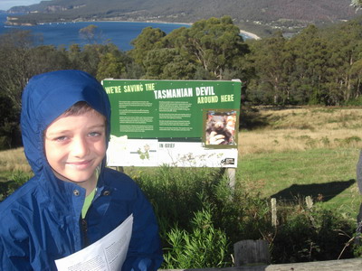 Tasmanian Devil sign