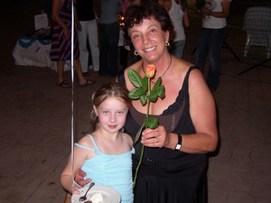 Danielle Ron's batmitzvah