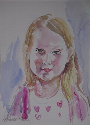 portrait by Maureen Fain