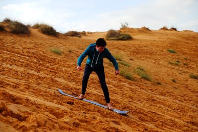 Surfing the dunes