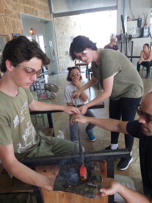 glass blowing