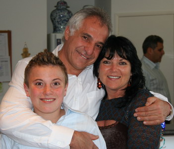 Daniel Klotnick and parents