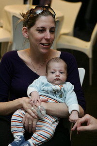 Dotan Shavit aged 3 months and Vered