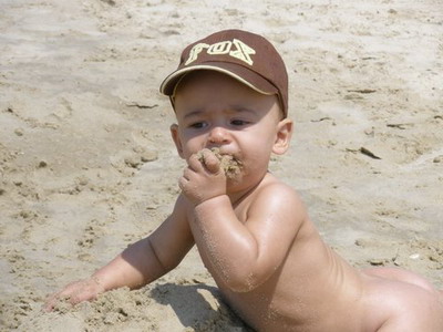 Rafael on the beach