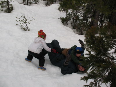 The Segolis in the snow