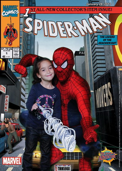 Gabi and Spiderman