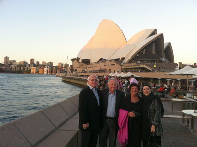 With the Hakims at Sydney Opera