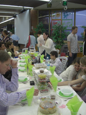 Seder at Maagan Michael