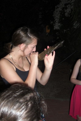 shofar blowing