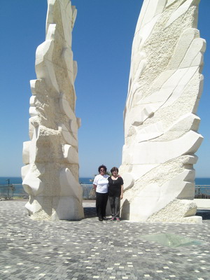 at the Russian memorial