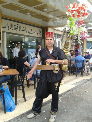 Carob juice seller