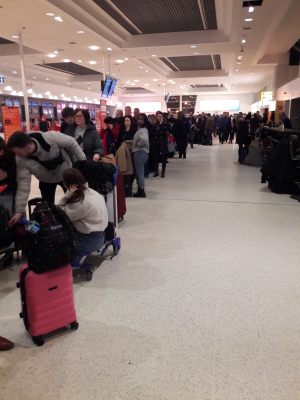 airport queue
