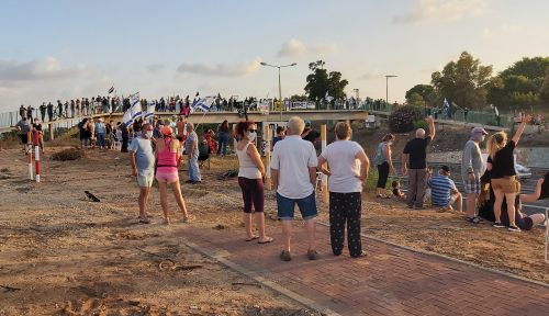 anti-netanyahu protest