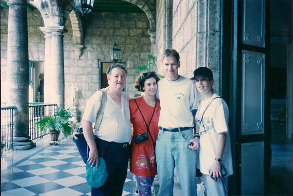 with Keren in Cuba