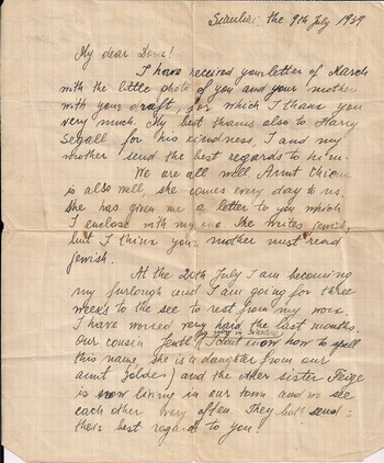 letter 1939