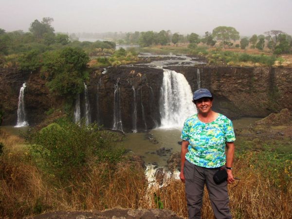 Nile waterfall