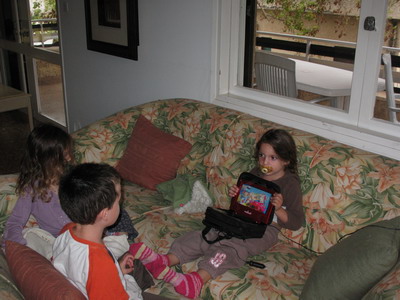 /Amit holding DVD