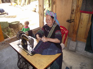 Sapa tablecloth Lao Chai