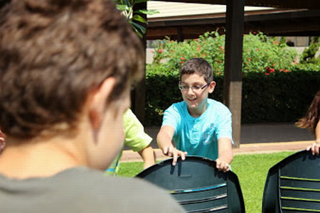 Itamar at summer camp