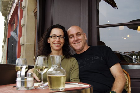 Denise and Shai in Paris