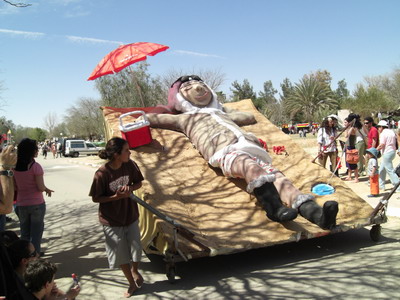 Purim and the adloyada in Sde Boqer