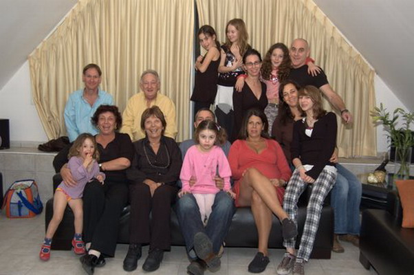 Denise's family at Denise and Shai