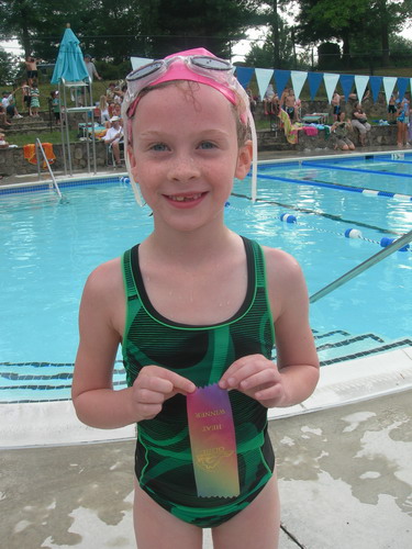 Tali Klaff's swimming medal10