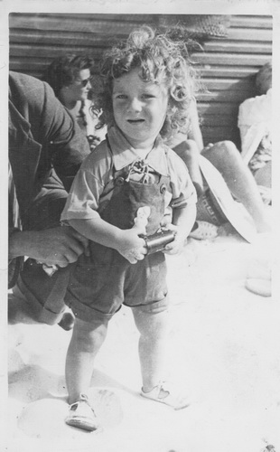 Anthony Levy aged about 2 or 3