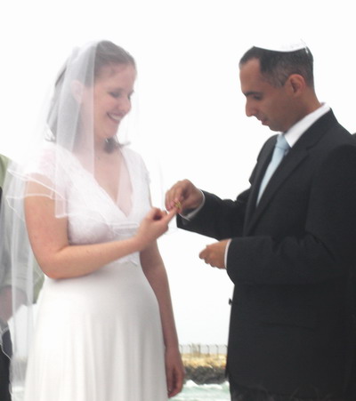 Ring at Efrat and Gal wedding