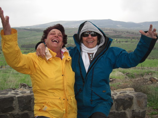Doreen and Louise visit the Golan