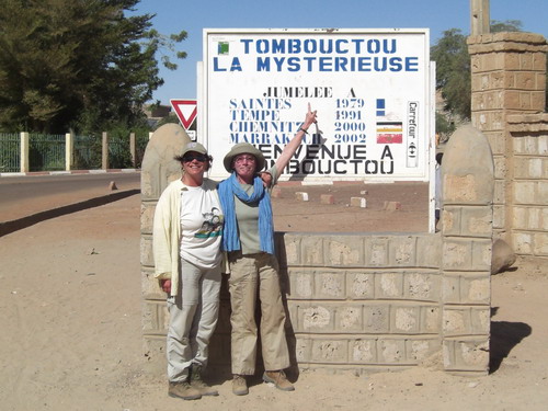 at the entrance to timbuktoo