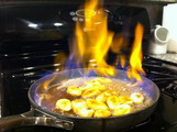 banana flambe